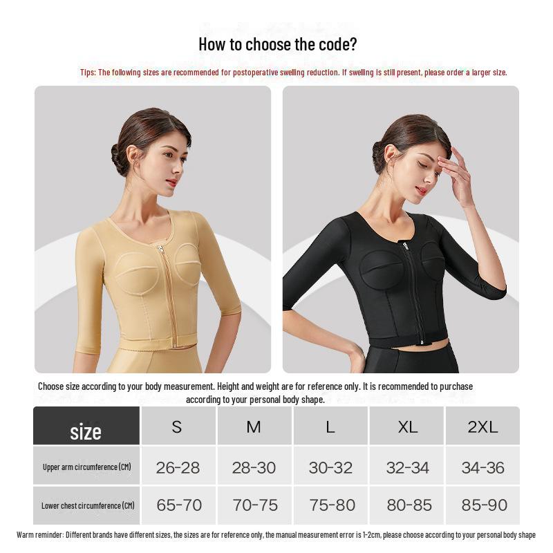Women's Upper Body Shaping Garment for Post-Liposuction Support