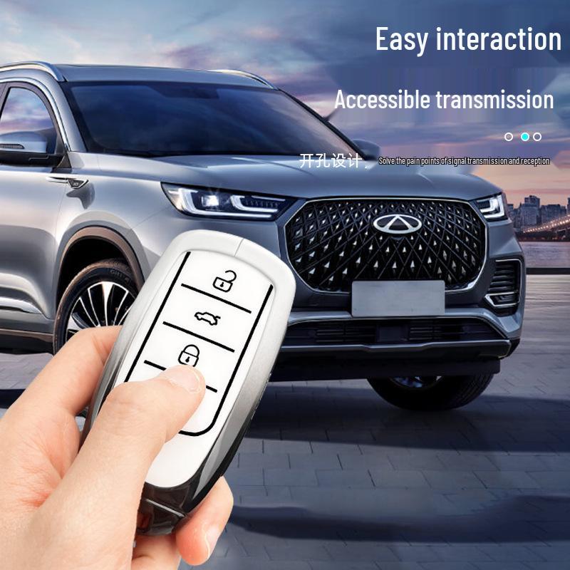 2025 Chery Tiggo 8 Pro Роскошный металлический чехол для ключа для нового Tiggo 8L/Plus