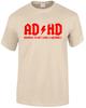 Adhd highway to hey look a squirrel tshirt mens funny adhd  adsr tee top