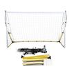 Портативные футбольные ворота Складные футбольные ворота Стойка Сетка Комплект Оборудование для тренировок на открытом воздухе