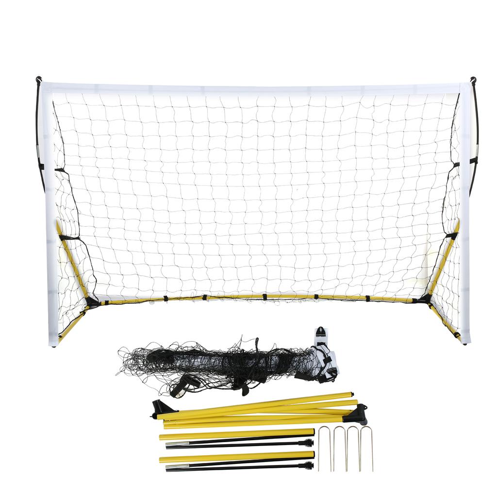Портативные футбольные ворота Складные футбольные ворота Стойка Сетка Комплект Оборудование для тренировок на открытом воздухе