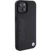 BMW BMHMP15MSLLBK iPhone 15 Plus / 14 Plus 6.7" black MagSafe Leather Hot Stamp