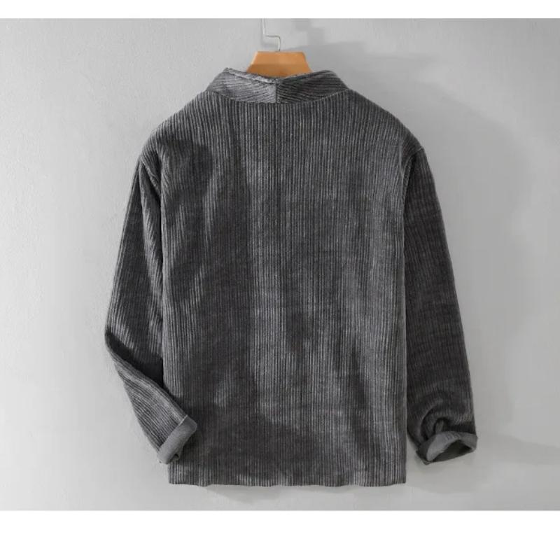 Весенне-осенние новые мужские костюмы и блейзеры, повседневные свободные пальто, вельветовая куртка на одной пуговице, мужская одежда в стиле ретро