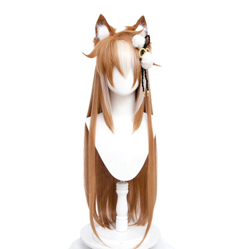 Stunning Genshin Impact Miss Hina Wig For Cosplay And Parties High Quality Synthetic Silk Fiber!