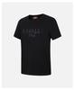 [Skin friendly and comfortable rhinestone logo] Spring and summer simple and clean daily commuting men's short sleeved T-shirt