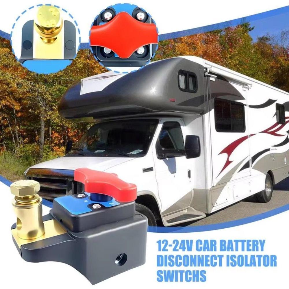 12V/24V Car  Disconnect Switch Quick Cut-off Power Cut Off Kill Switches Anti-leakage Switch  Yacht