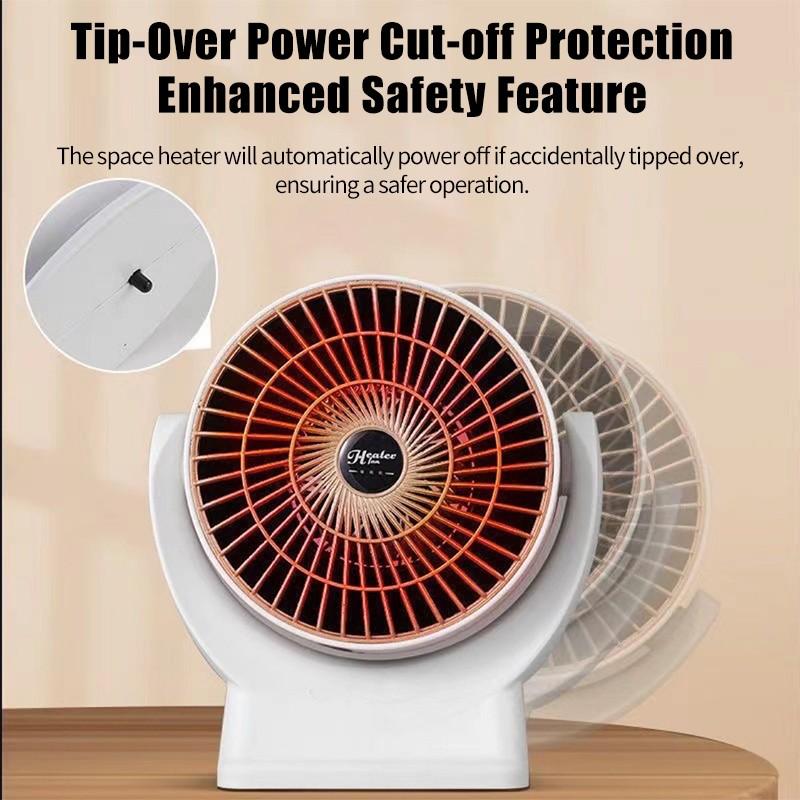 Портативный зимний домашний обогреватель, умный термостат, мини-экологичный вентилятор с циркуляцией воздуха, персональный вентилятор для быстрого нагрева