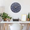 Wooden Wall Clock 10 Inch Silent Non-Ticking Elegant Quiet Operation Battery Operated Clock for Bedroom Office Bathroom