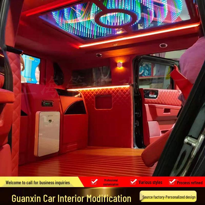 Hummer H2 Upgrade: Aviation Seats, Wood Flooring, TV Partition