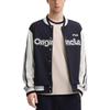 Fila Original Comfortable Casual Color Block Baseball Jacket Men Jackets Legendary-Blue F11M439501F-NV