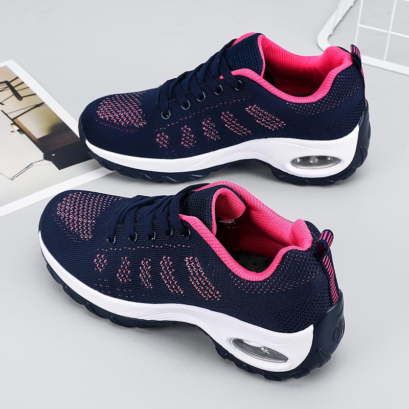 Женская обувь Обувь на воздушной подушке Танцевальная обувь Спортивная обувь Дышащая сетчатая обувь для отдыха на природе Женские кроссовки Мужская обувь