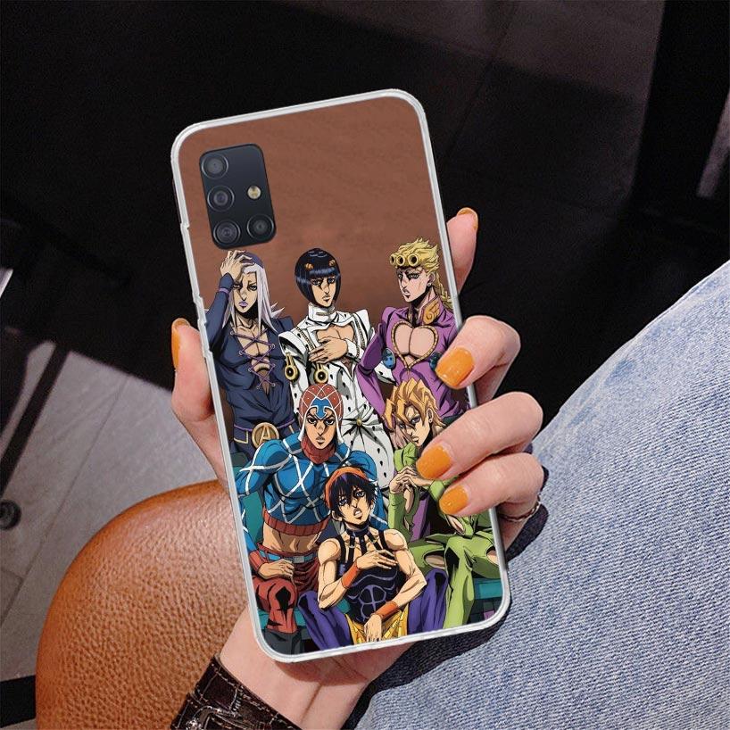 Чехол для телефона JoJo's Bizarre Adventure Golden Wind для Samsung Galaxy A52 A32 A22 A12 A51 A31 A50S A30S A20S A10S Note 20 Ultra 10