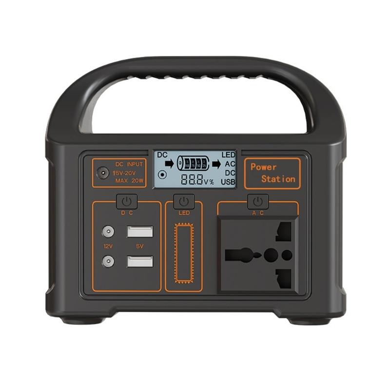 100 Вт 76,8 Втч Солнечная зарядная станция 110/220 В Солнечный генератор Многофункциональный Аварийный мобильный источник питания для кемпинга Путешествий