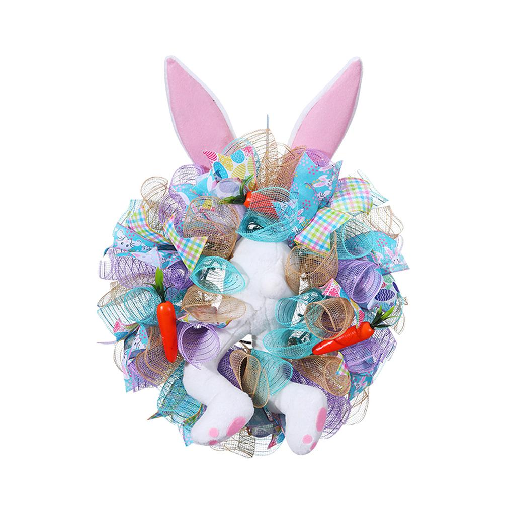 Easter Bunny Pendant Door Hanging Garland Party Decoration Props
