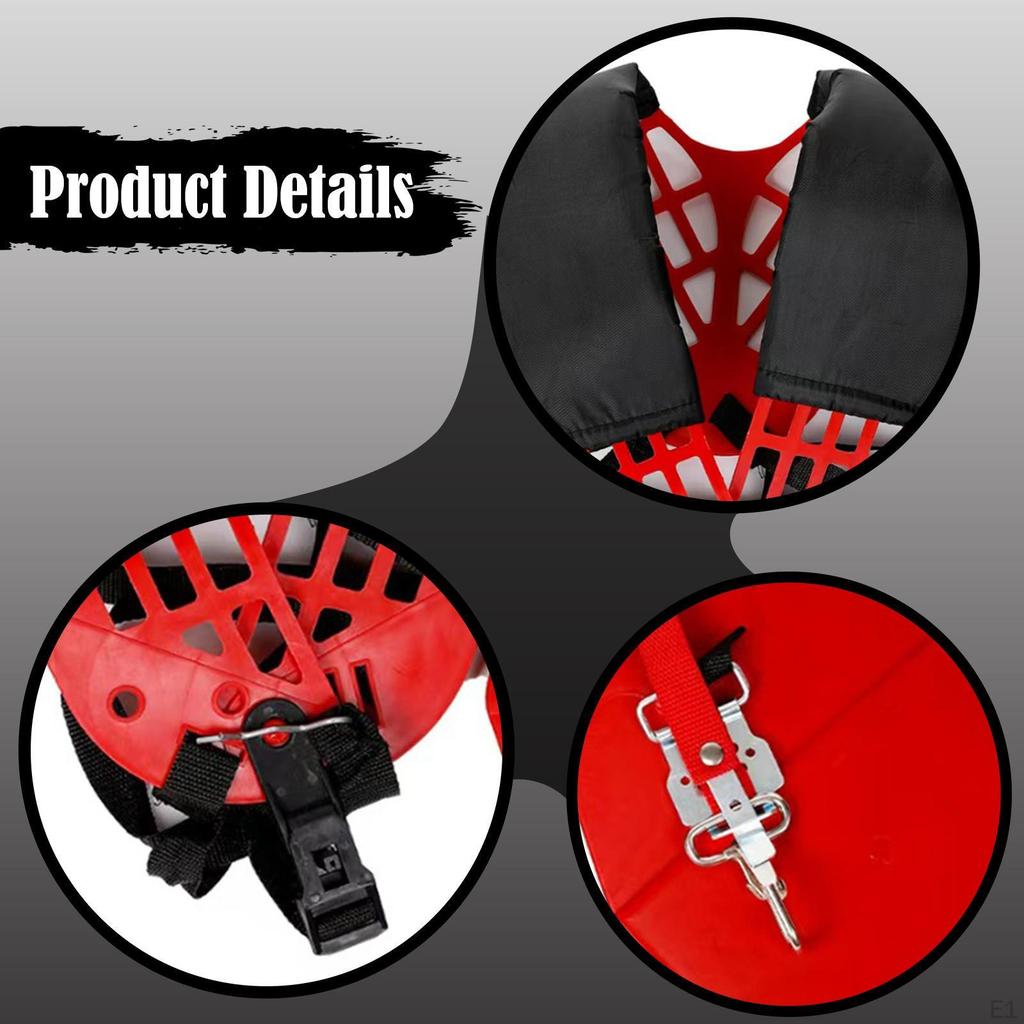 Триммер Наплечный ремень Мягкий пояс Дышащий Регулируемый Садовый Двойной Универсальный Кусторез