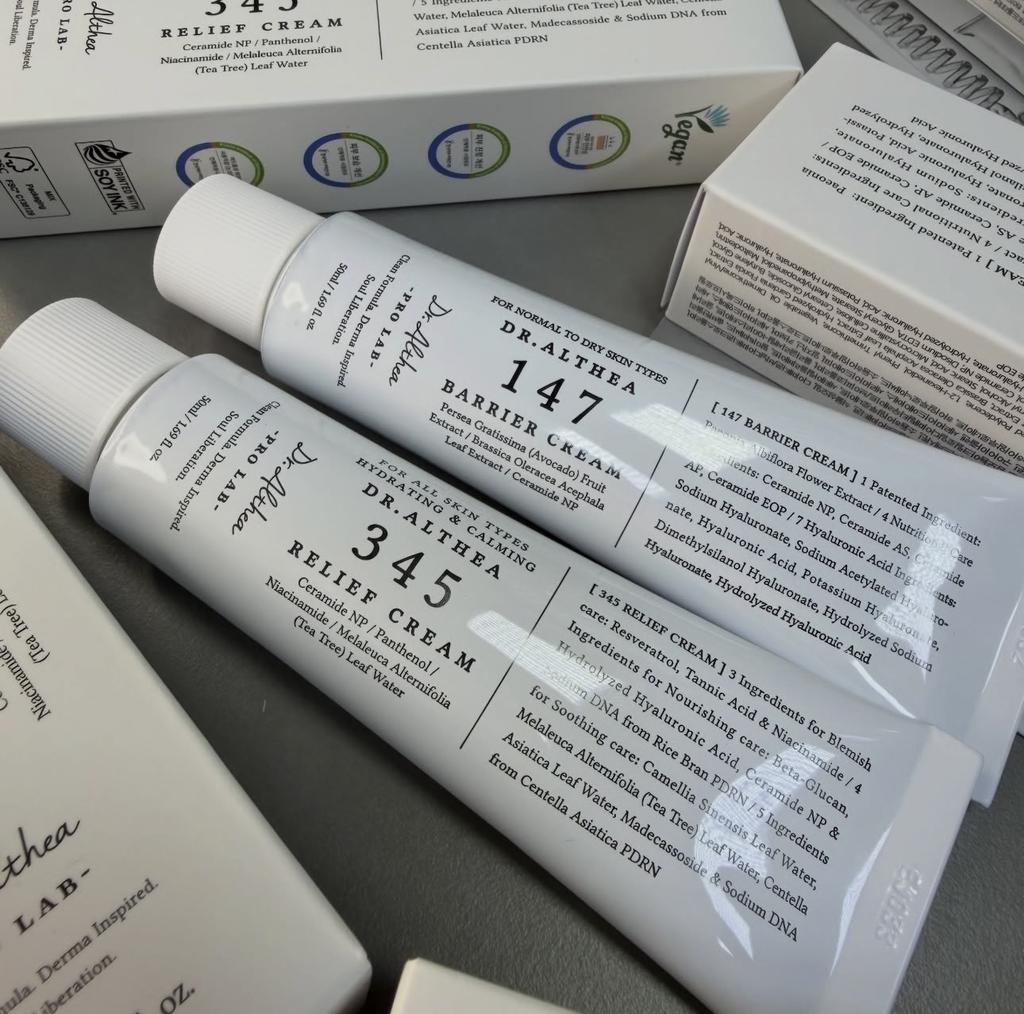 Оригинальный Dr.Althea 345 Relief Cream Mist 147 Антиоксидантный Отбеливающий Крем Увлажняющий Интенсивное Восстановление Оригинальная Эссенция Mist