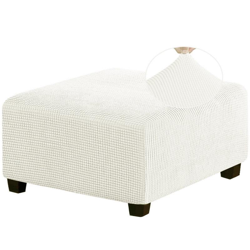 Универсальный чехол для квадратного табурета, подставки для ног и табурета для смены обуви