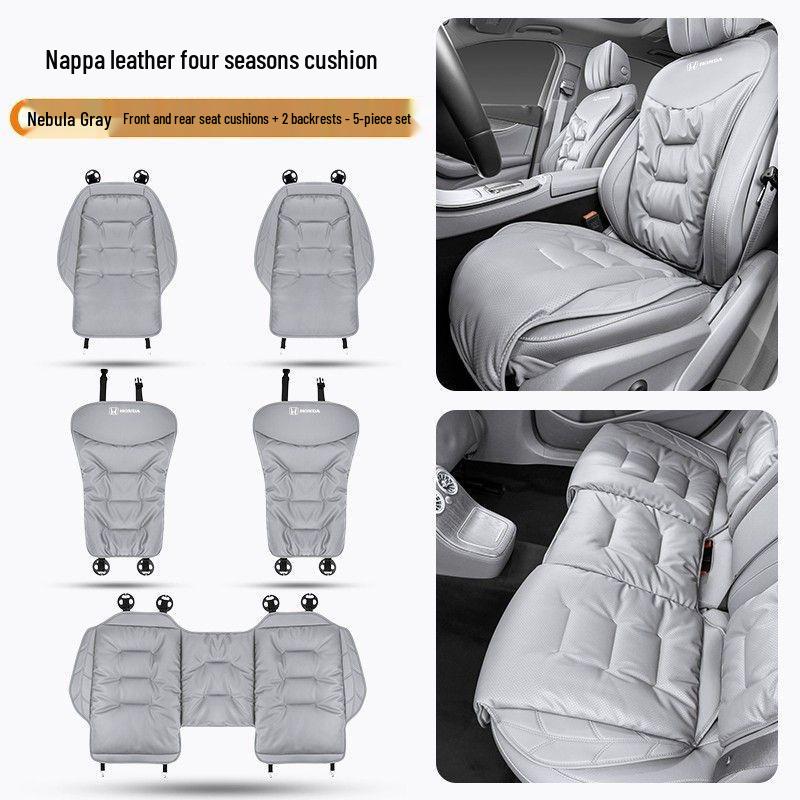 Car Seat Cushion with Lumbar Support for Honda Accord, Civic, Inspire, CRV (All Seasons)