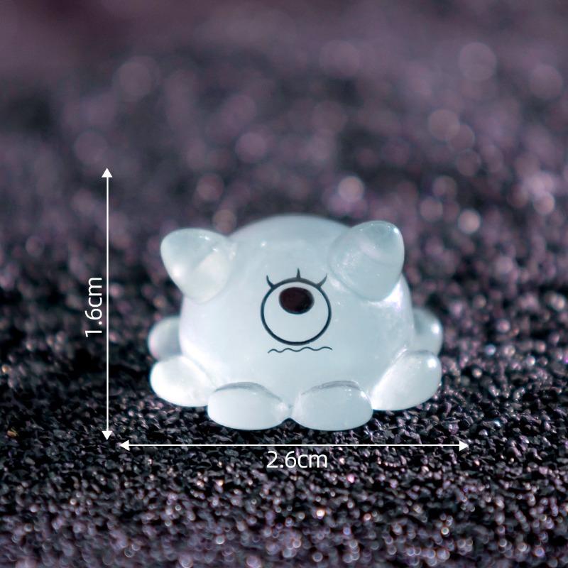 Micro-landscape Creative Glow-in-the-dark Little Monster Cute Particle Decorative Accessories Mini Halloween Ornaments