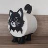 Decoration Roll Holder Cat Toilet Paper Stand Fun Cat Toilet Paper Holder Tissue