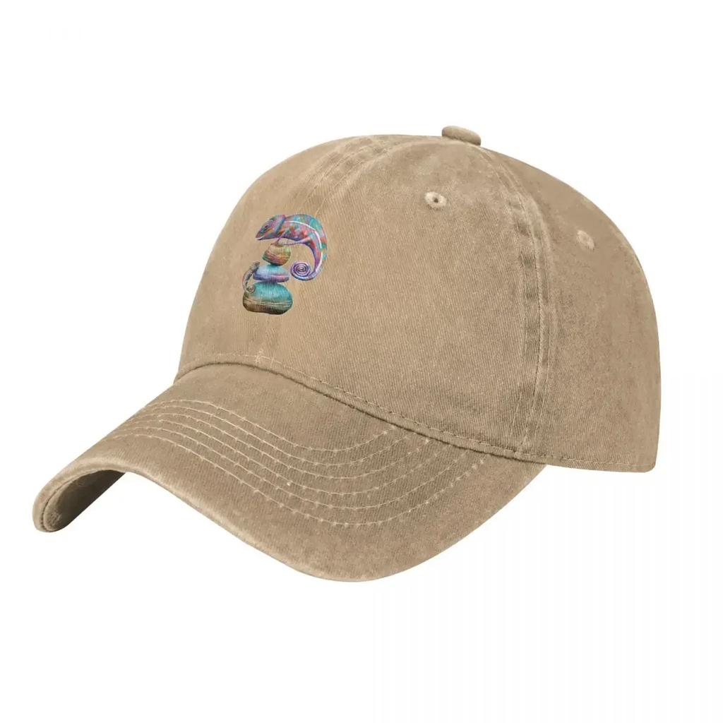 Chameleons Baseball Cap birthday fishing hat luxury Women cap funny hat Boy Child Womens