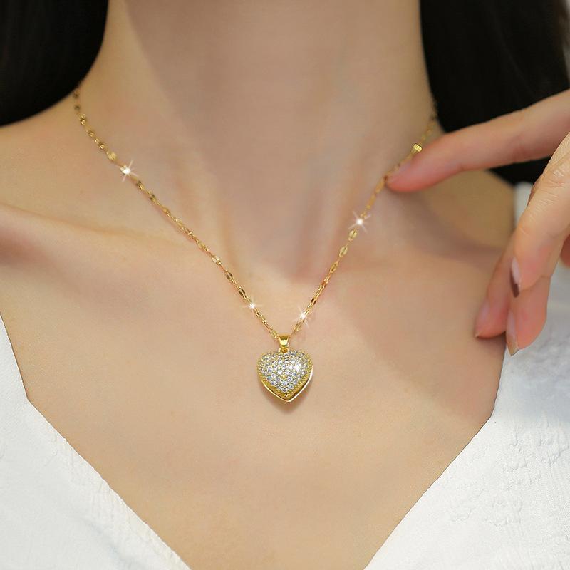 Stainless Steel Zircon Crab Pendant Necklace for Women New Creative Fashion Gold Color Ocean Style Necklace Summer Beach Jewelry
