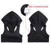 Women's Hooded Tank Top Yoga Fitness Exercise Running Quick Dry Breathable Top