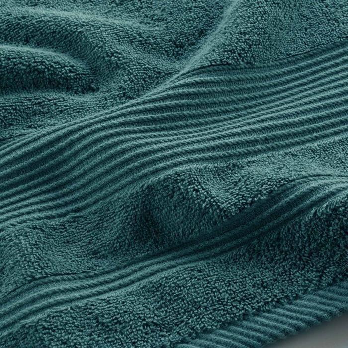 Serviette de bain - Tendresse - Emeraude - 90 x 150 cm - 100% coton - Oeko-Tex®