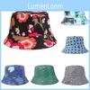 New Summer Floral Fisherman Hat Sun Hat Wide Brim Breathable Street Style