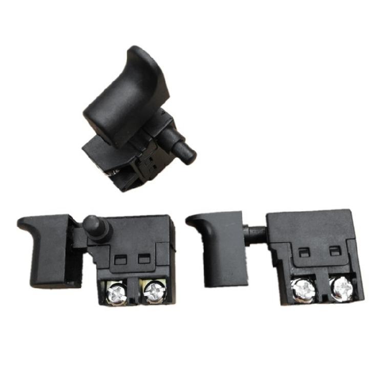 250В 6А Кнопка-триггер Переключатель Управление скоростью Фиксатор на спусковом крючке для электроинструмента