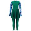 Girls Muslim Swimsuit Islamic Swimwear Hijab Burkini Kids Full Cover Swimwear Sunsuit Swimwear