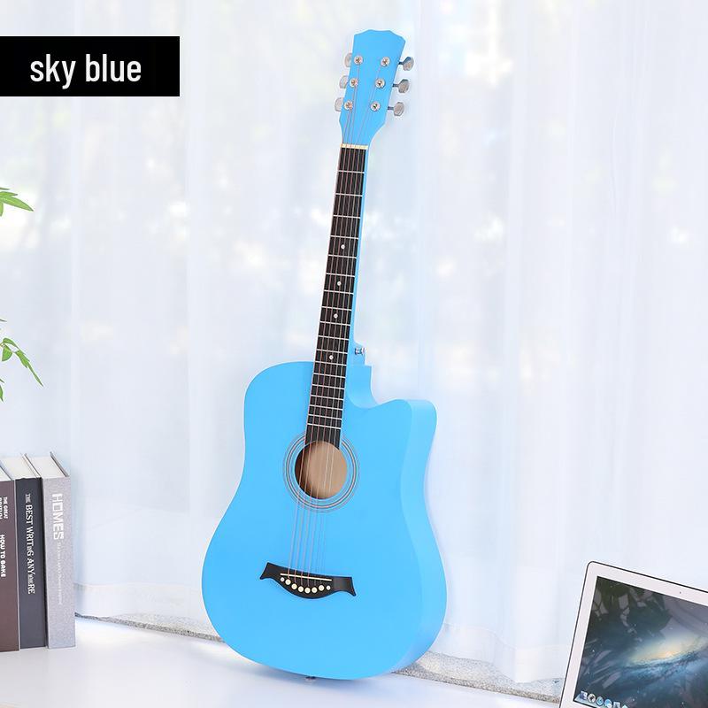 Начинающая акустическая гитара 36/41 дюйм - Дорожный размер для мужчин и женщин