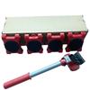 Furniture Mover Tool Transport Lifter Heavy Stuffs Moving 4 Wheeled Roller Bar
