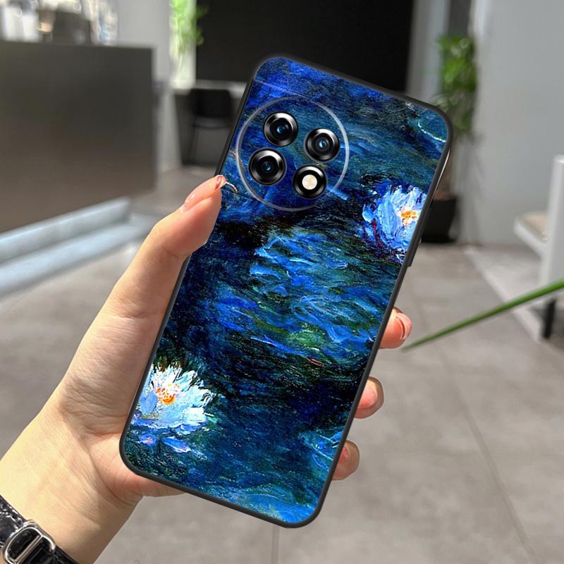 Масляная живопись Моне Чехол для OnePlus Nord CE 5 2 3 4 Lite N30 N20 OnePlus 15 13 12 11 9 10 Pro 10T 13R 15R