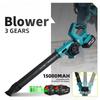 Cordless Portable Electric Blower 270° Rotation Adjustment Leaf Vacuum Dust Blower Courtyard Snow Cleaning Tools