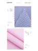Cotton Yarn-Dyed High-Density Striped Fabric for Clothing and Sportswear