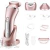 Detachable Head 3 In 1 Electric Shaver for Women Lady Epilator Electric Razors Kit Hair Remover for Face Chin Arm Leg Armpit Bikini Trimmer