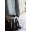 "Sonate" Eyelet Curtain 140 X 280 Cm 100% Washed Linen Vent Du Sud - Terracotta