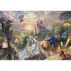 Tenyo 1000 Piece Jigsaw Puzzle Beauty and the Beast Falling In Love (51x73.5cm)