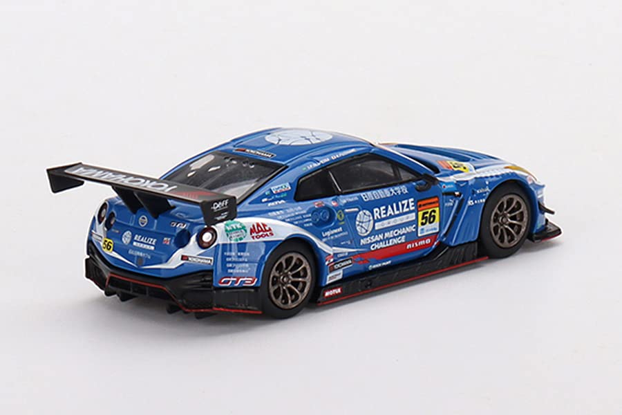 TrueScale Miniatures MINI GT 1/64 Nissan GT-R Nismo GT3 Серия SUPER GT 2022 #56 KONDO RACING (Левый руль) Япония Ограниченная серия Готовый продукт