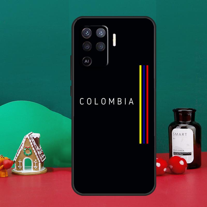 Чехол Флаг Колумбии для Oppo A40 A60 A80 A6 A5 Pro A15 A16 A17 A57 A94 A74 A54 A76 A96 A18 A38 A58 A78 A98