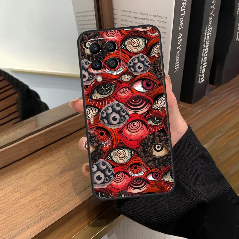 Чехол 'Страшное Лицо Глаза' для Samsung Galaxy M56 M06 M16 M36 M52 M32 M12 M54 M34 M14 M35 M55 M15 M11 M31 M13 M53