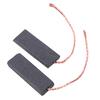2Pcs 5*13.5*40Mm Black Motor Washing Machine Carbon Brush
