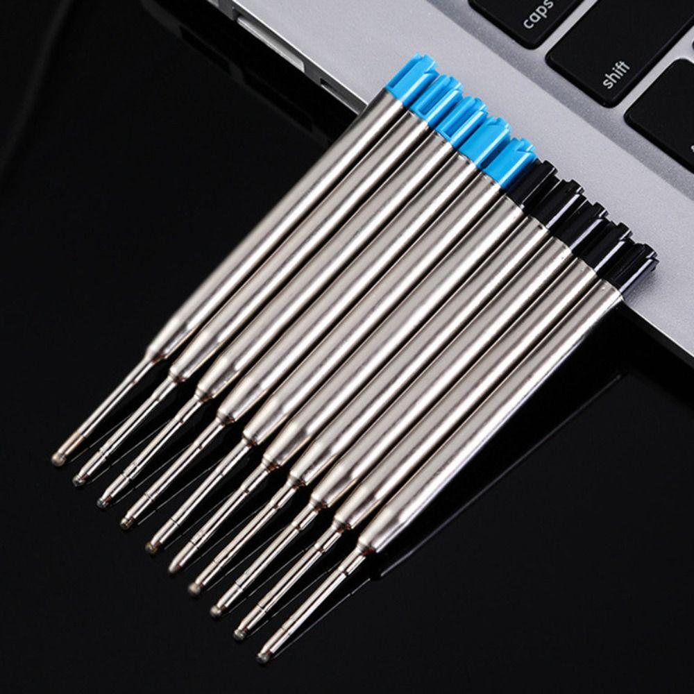 Нажимная шариковая ручка Металлическая гелевая ручка Высококачественные пишущие инструменты Школьные и офисные принадлежности