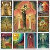 Greek Myth Goddess Witch Pagan Wall Art Poster Psychedelic Bohemian Gypsy Canvas Painting Print Home Decor For Bedroom