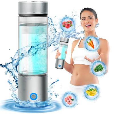 Генератор водородной бутылки для воды 1500PPB портативный 300 мл Hydro Water Cup SPE PEM Tech