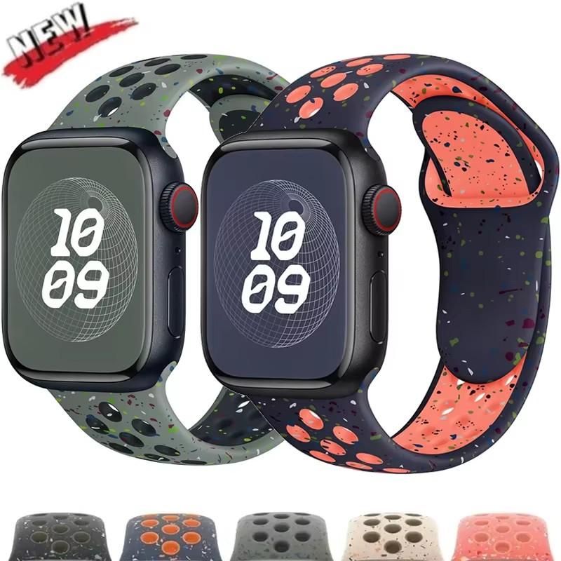 Silicone Strap for Apple Watch Band 44mm 40mm 42mm 46mm 38mm 49mm Correa for Bracelet Iwatch Ultra 2 Series 6 Se 7 8 9 10 45mm 41mm