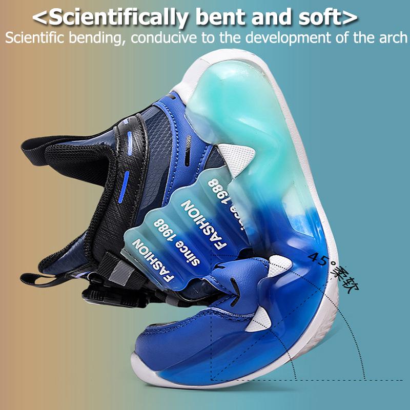 Детская обувь, кроссовки для мальчиков, детская повседневная обувь из искусственной кожи, модные спортивные теннисные кроссовки для детей, мальчиков, школьные, нескользящие