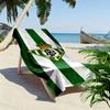 Пляжное полотенце с принтом Real Betis, Большое мягкое быстросохнущее полотенце для пляжа, кемпинга, плавания
