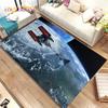 3D Космос Фиксированные Звезды Галактика Земля Коврик, Коврик для Дома Гостиная Спальня Диван Коврик Декор, Детский Нескользящий Коврик HD